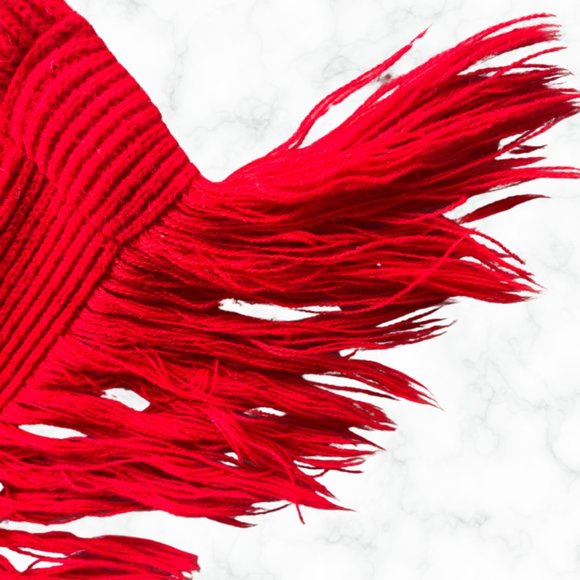 VTG Beefeater London Dry Gin Guard Knit Lap Blanket Throw Advertising Red Pub - Picture 3 of 3